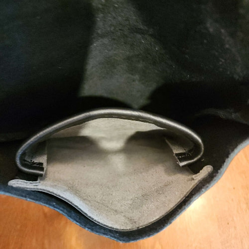 Upscale Metallic Leather Crossbody Bag – Handcrafted Postapocalyptic Gea - Bientro