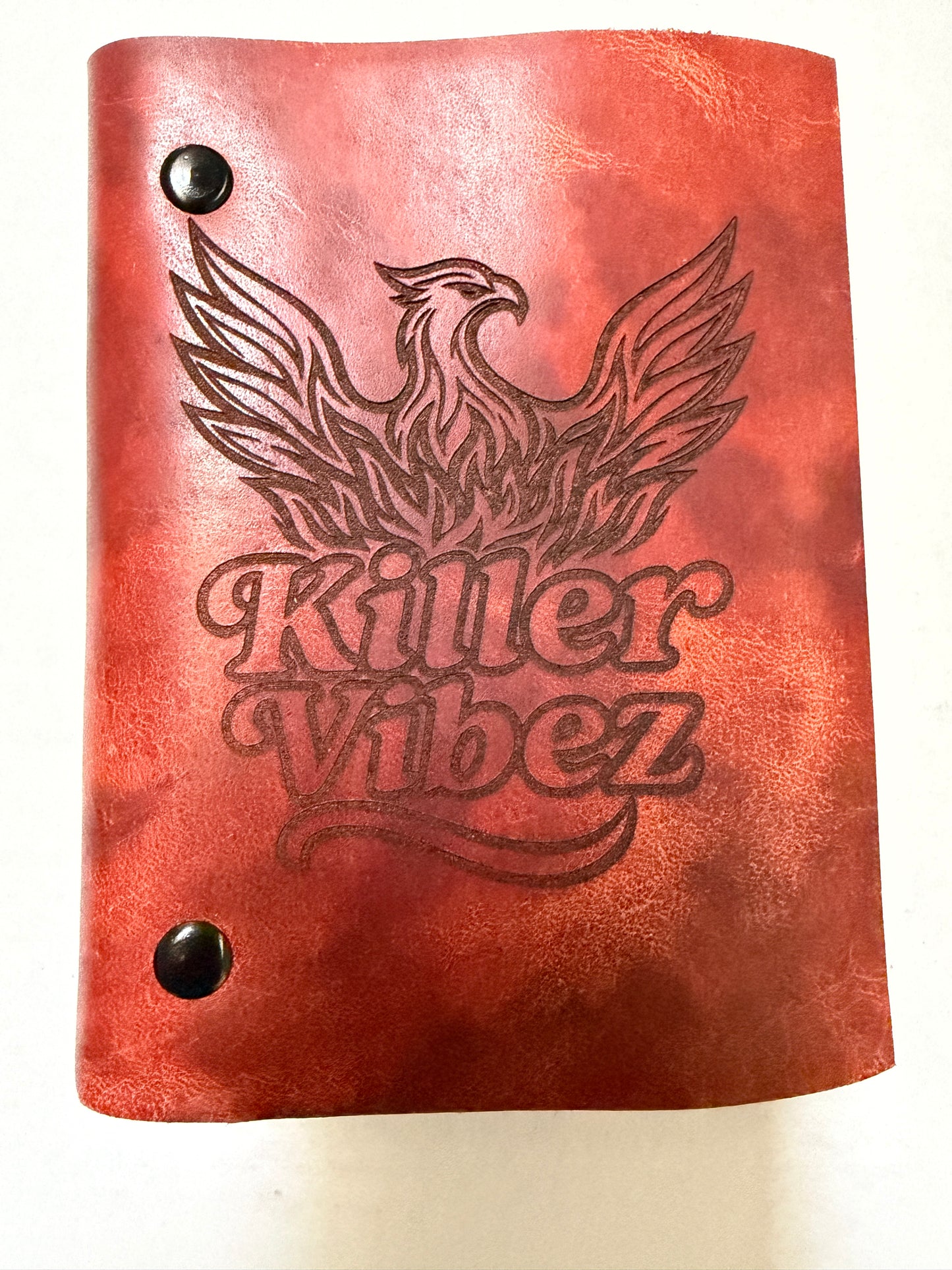 Handmade Refillable Leather Journal – 4x6 Pocket Notebook