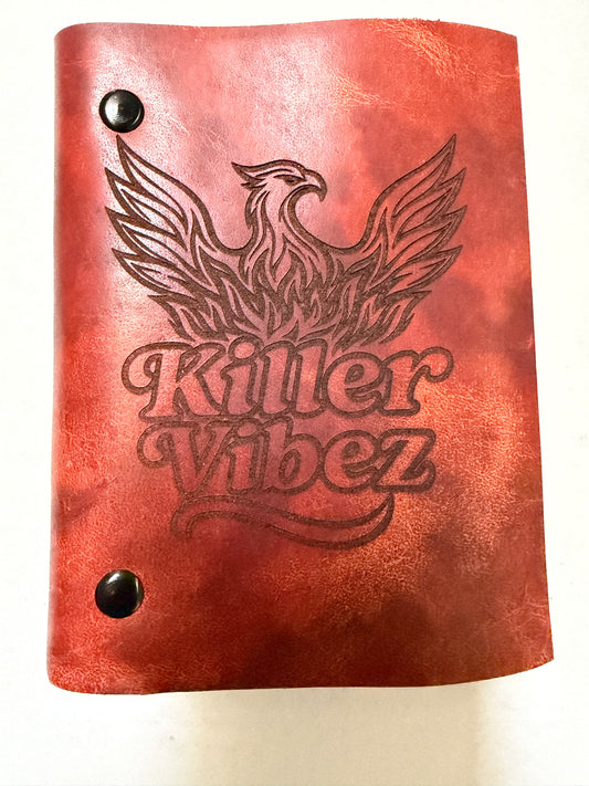 Handmade Refillable Leather Journal – 4x6 Pocket Notebook