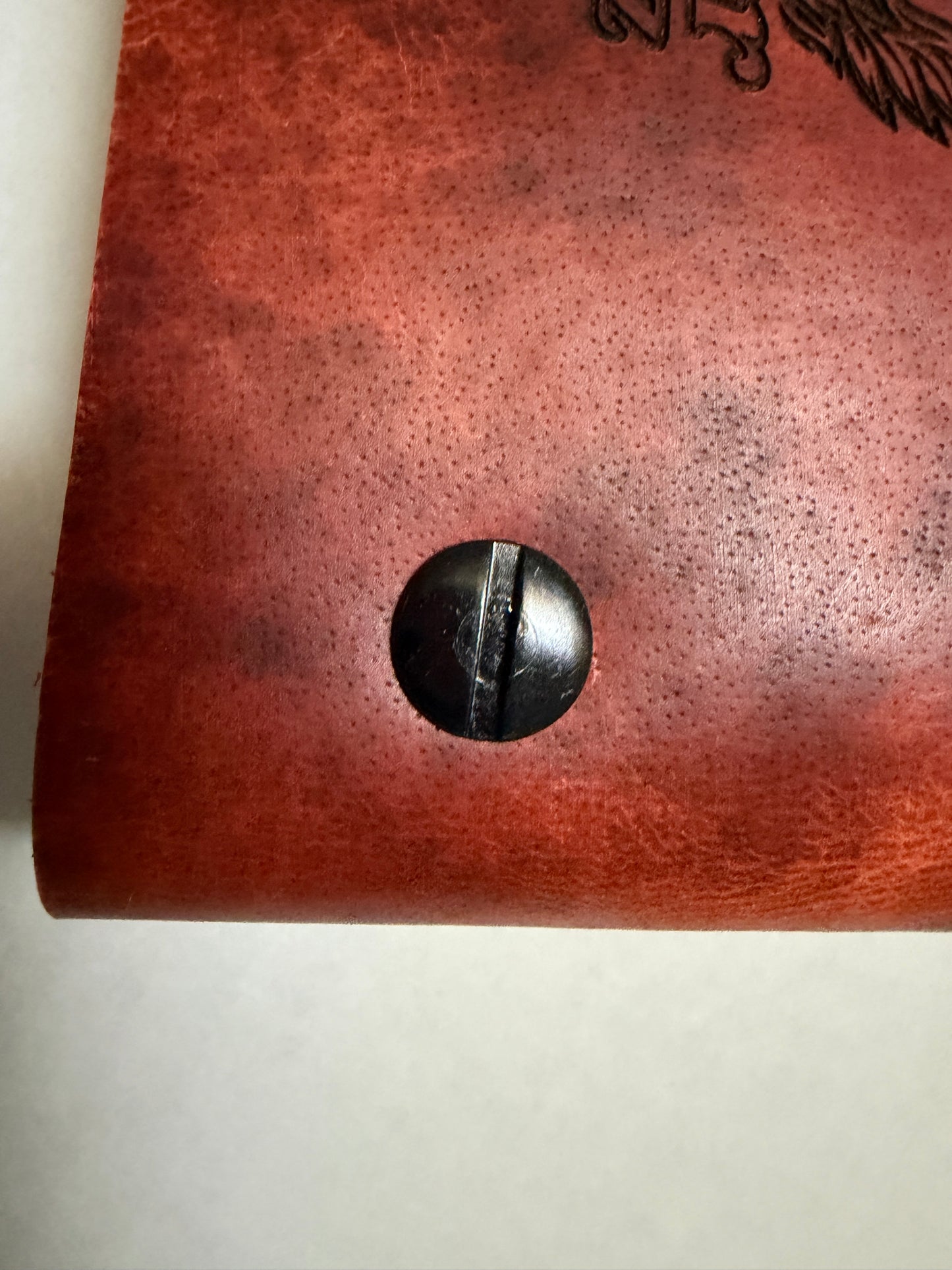 Handmade Refillable Leather Journal – 4x6 Pocket Notebook