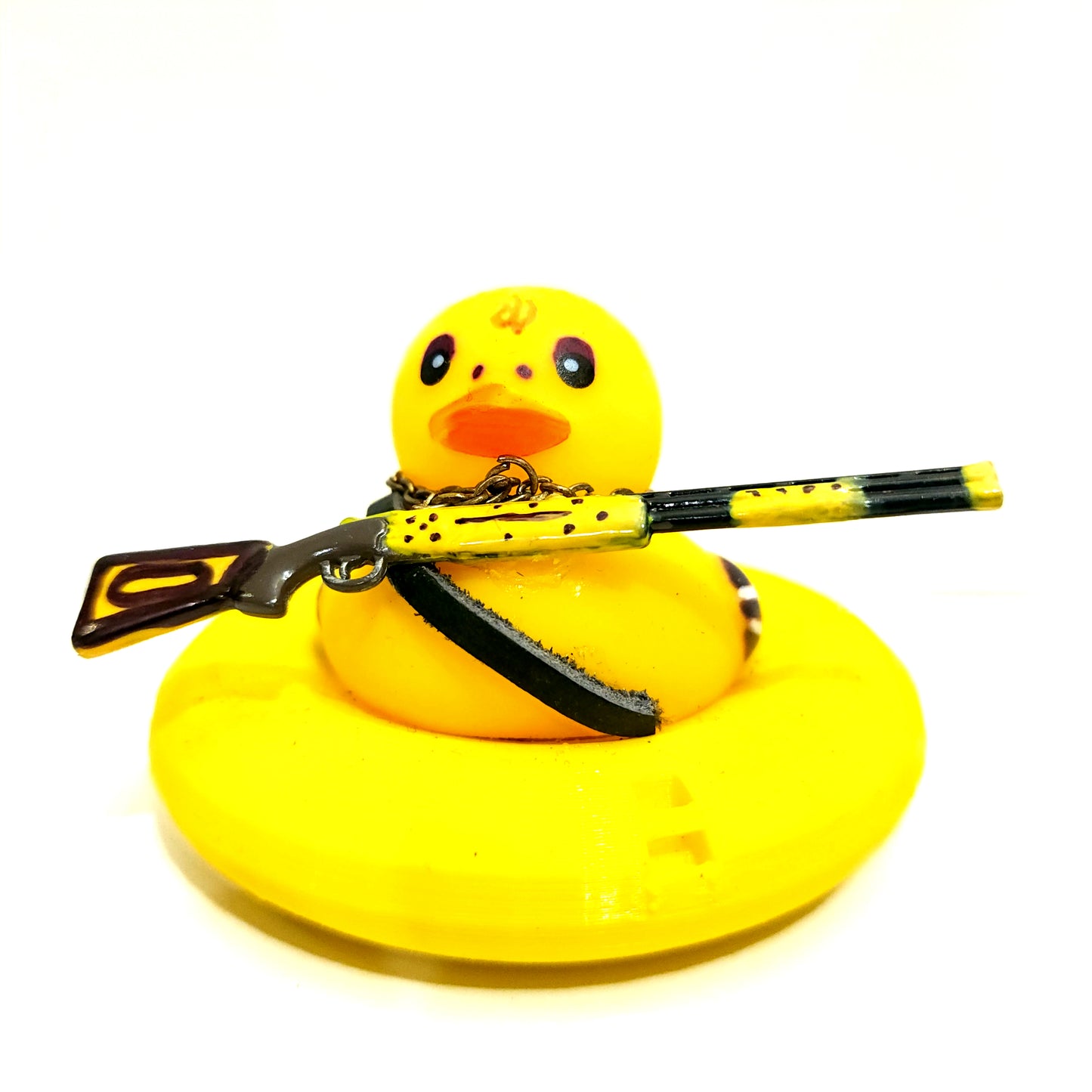 Horror Duck with Rifle and Float