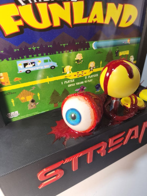 STREAM Movie Player 4 Kill Scene 3 - D Printed Arcade Collector's Piece - Bientro