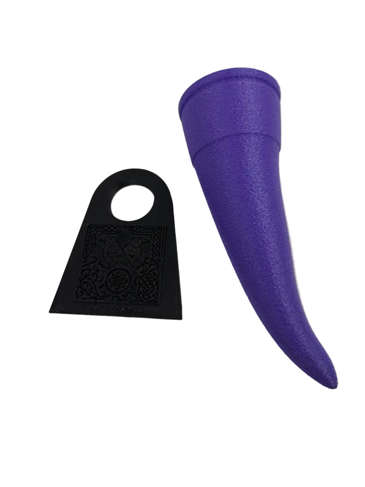 Purple PETG Drinking Horn